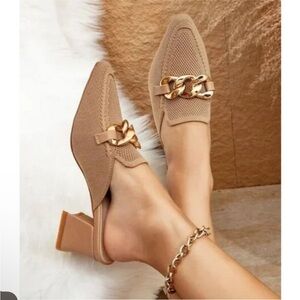 NEWBELLA Mousse FIT Commute Pointed Toe Flat Mules size 8